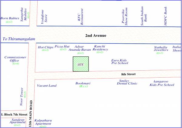 Images for Location Plan of Pushkar Desikan Villa Images for Location Plan of Pushkar Desikan Villa
