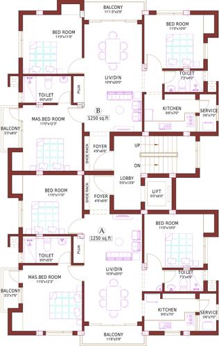 Images for Cluster Plan of Pushkar Mayfair