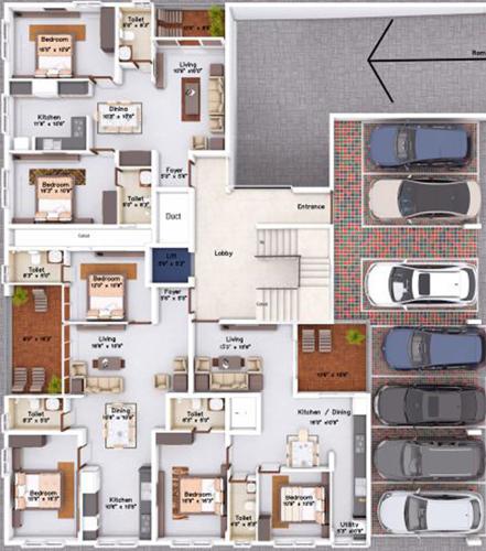 Images for Cluster Plan of Mahabaleshwara Classique Ebony
