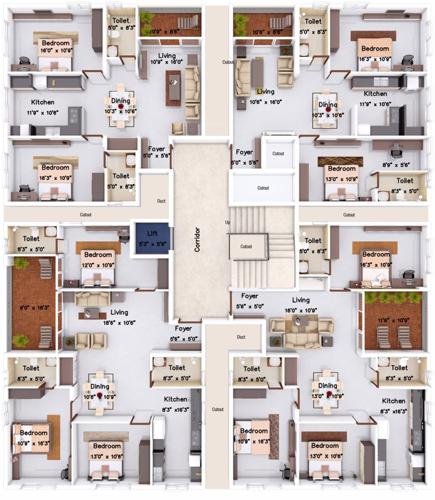 Images for Cluster Plan of Mahabaleshwara Classique Ebony