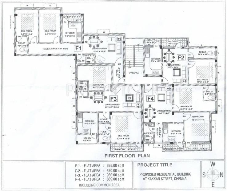 Images for Cluster Plan of VijaySaras Builders Vijay Manor