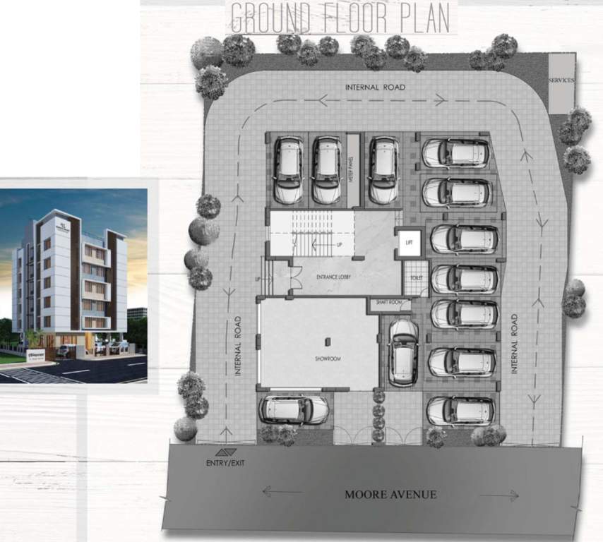  madgul shreepuram Images for Cluster Plan of Rungta Madgul Shreepuram