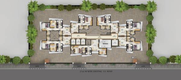 Images for Cluster Plan of Sahajanand Athena