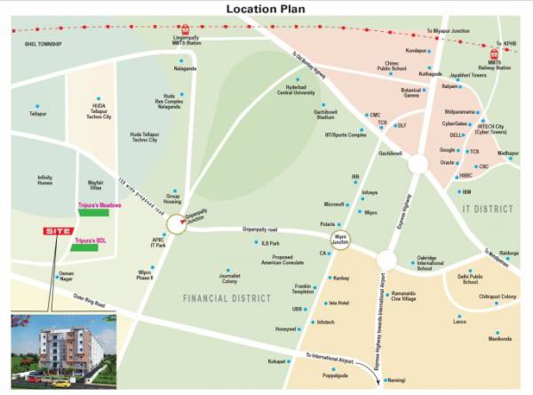  galaxy Location Plan