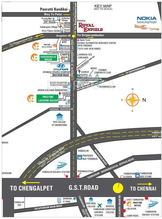 Images for Location Plan of Pristine Lakshmi Nagar