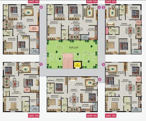 Images for Cluster Plan of Lakshmi Infratech Royal Castle