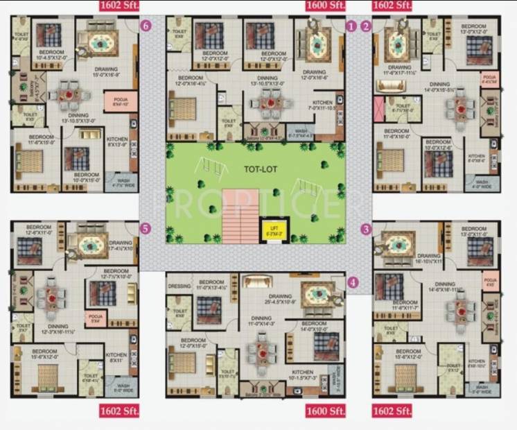 Images for Cluster Plan of Lakshmi Infratech Royal Castle