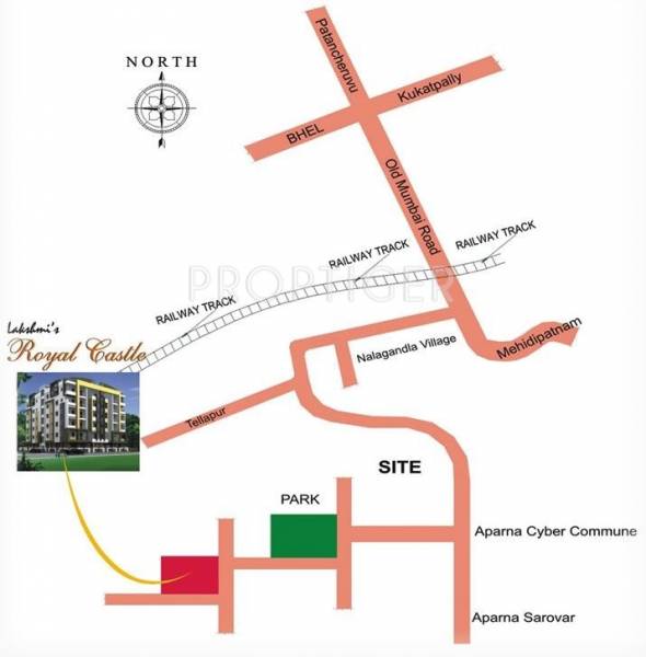 Images for Location Plan of Lakshmi Infratech Royal Castle
