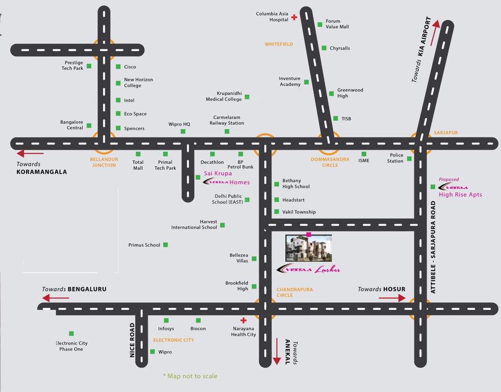  vestaa lushes Images for Location Plan of Vestaa Vestaa Lushes