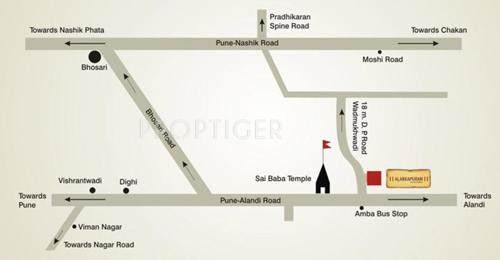 Images for Location Plan of RK Lunkad Housing Company Alankapuram Villas