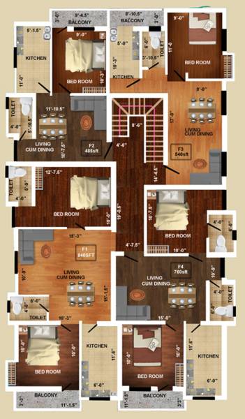 Images for Cluster Plan of Ample Aabharanaa