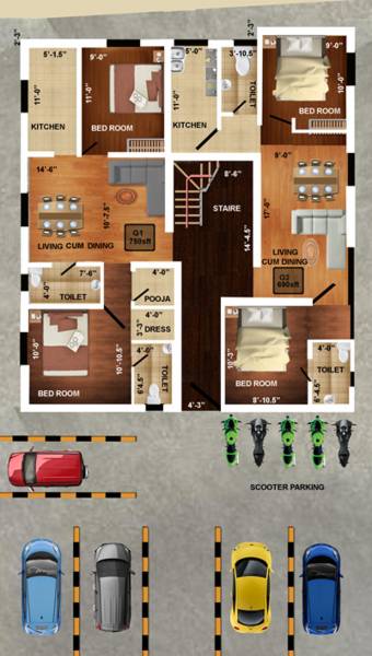 Images for Cluster Plan of Ample Aabharanaa