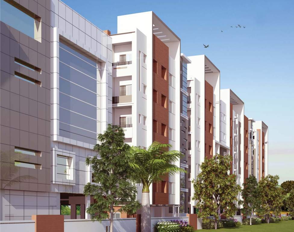  pr green view Images for Elevation of SV Builders And Developers Hyderabad PR Green View