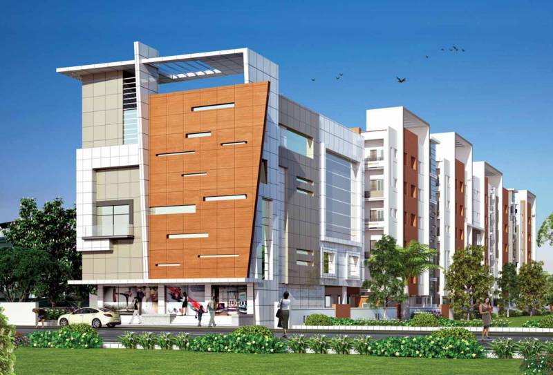  pr-green-view Images for Elevation of SV Builders And Developers Hyderabad PR Green View