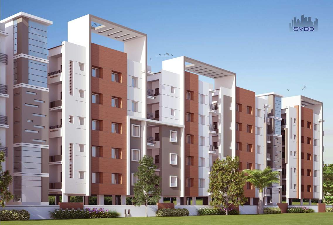  pr green view Images for Elevation of SV Builders And Developers Hyderabad PR Green View