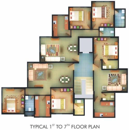  117-residency Images for Cluster Plan of V3 117 Residency
