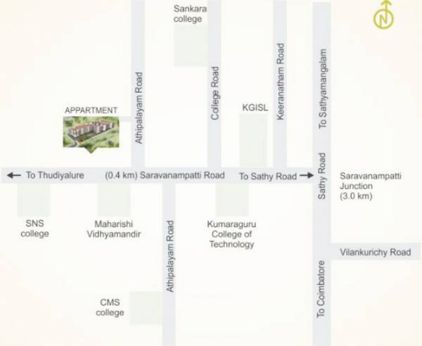 Images for Location Plan of VSK Aishwaryam