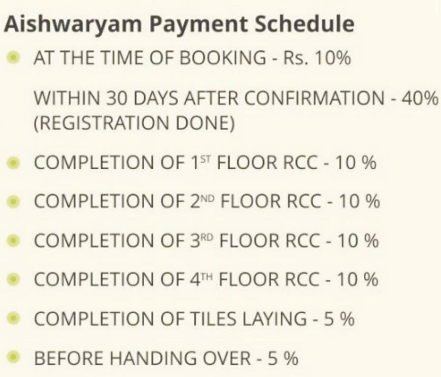 Images for Payment Plan of VSK Aishwaryam Payment Plan