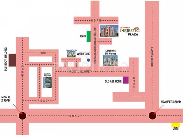 Images for Location Plan of Lakshmi Infratech Majestic Plaza Images for Location Plan of Lakshmi Infratech Majestic Plaza