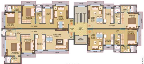 Images for Cluster Plan of V3 Manhar Residency