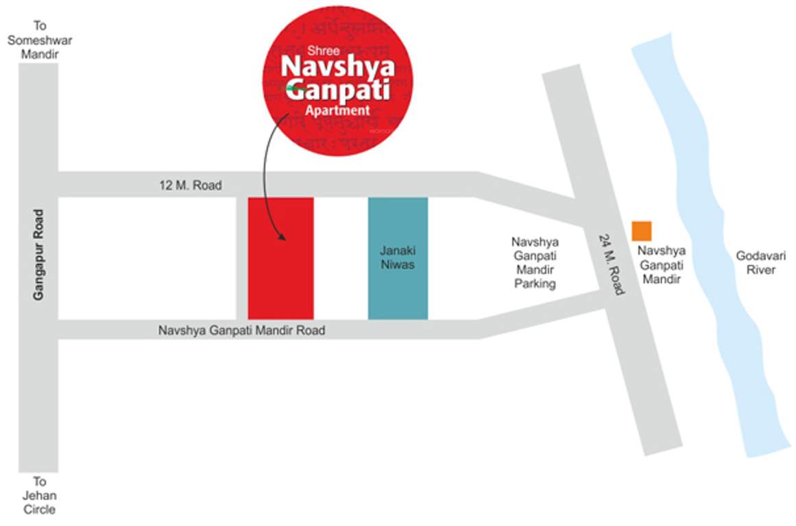 Images for Location Plan of Janaki Shree Navshya Ganpati Apartment