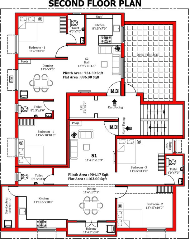 Images for Cluster Plan of JKB Royal Orchid