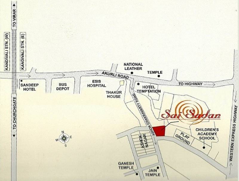 Images for Location Plan of Akshay Group Mumbai Sai Sadan