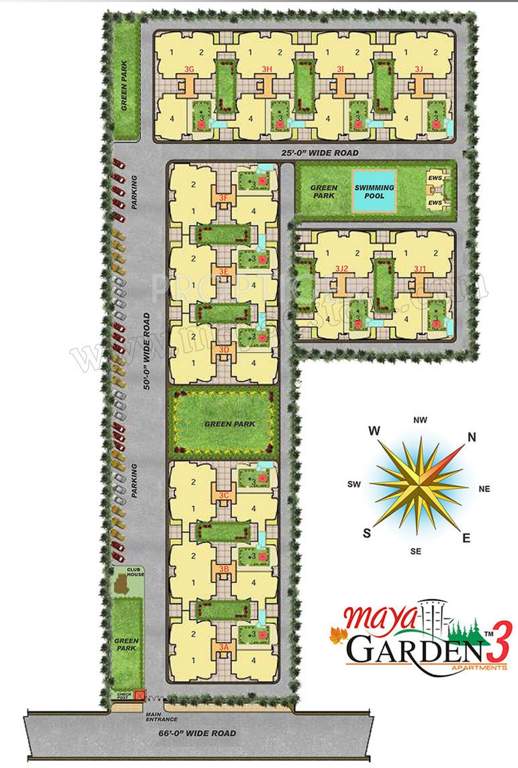 garden 3 Images for Layout Plan of Maya Garden 3