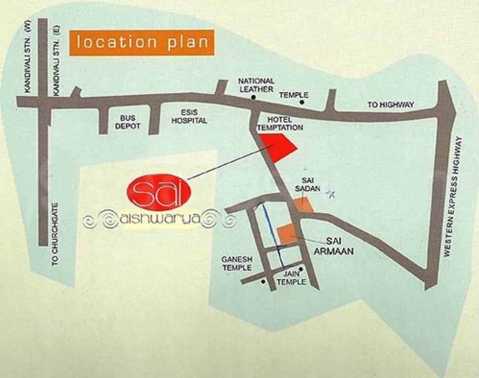 Images for Location Plan of Akshay Group Mumbai Sai Aishwarya