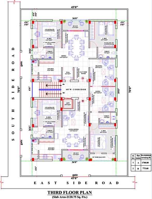 Images for Cluster Plan of Home Line Infra Lakshmi Annapurna Residency