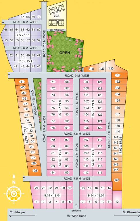 Images for Layout Plan of Rajul Builders Rajul Plots