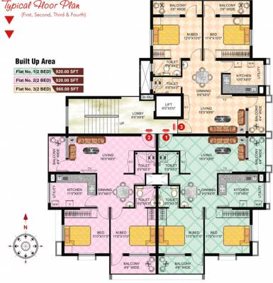 Images for Cluster Plan of SMR Group Westgate Adeena