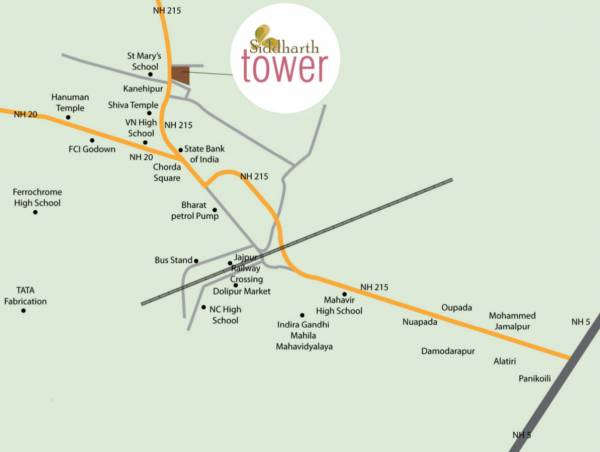 Images for Location Plan of  Siddharth Tower