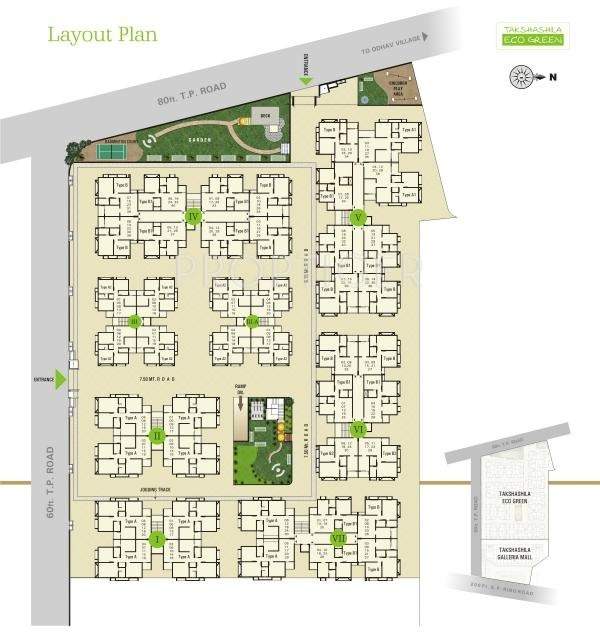 eco green Images for Layout Plan of Takshashila Eco Green