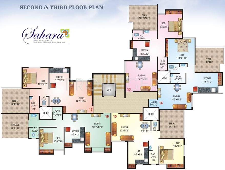 Images for Cluster Plan of Nisarg Sahara