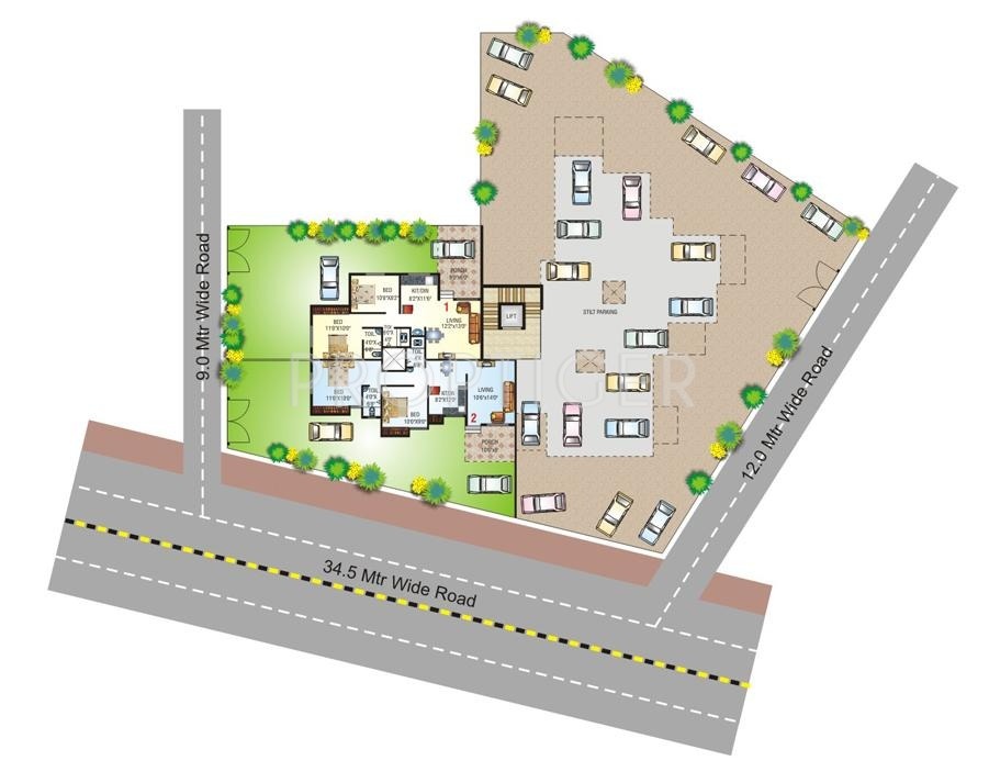 Images for Layout Plan of Nisarg Sahara