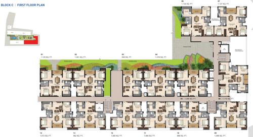 Block C Cluster Plan for 1st Floor tcp-altura Block C Cluster Plan for 1st Floor