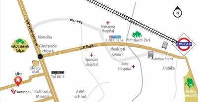 Images for Location Plan of Sambhav Vama Images for Location Plan of Sambhav Vama