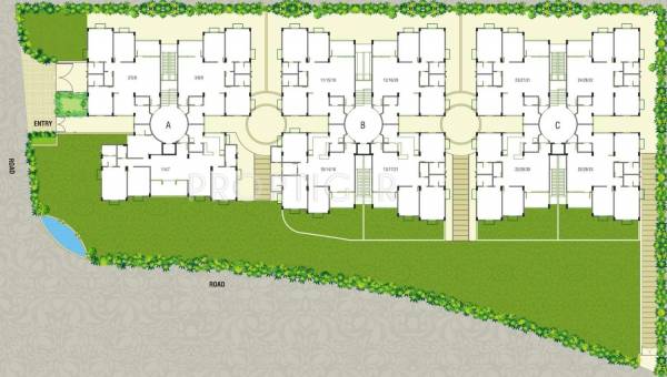  trezure-enclave Block A Cluster Plan