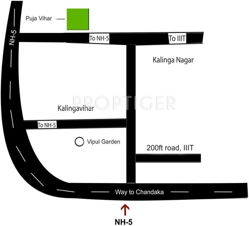  pooja vihar Images for Location Plan of Jayadurga POOJA VIHAR