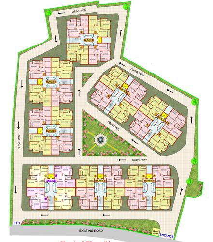 Images for Cluster Plan of Rajul Builders Rajul Apartments