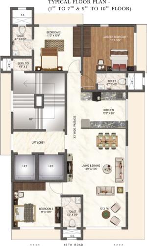Images for Cluster Plan of Niraj Kakad Classic