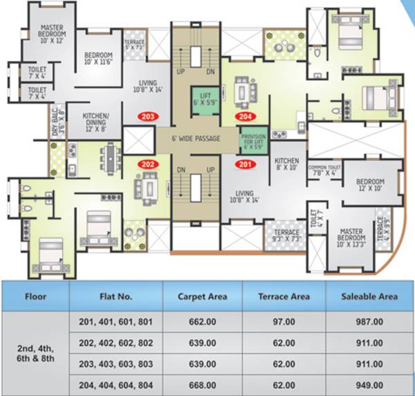 Images for Cluster Plan of Ketan Ketan Heights Wing A