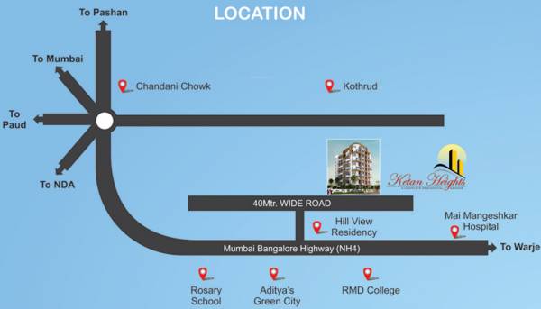 Images for Location Plan of Ketan Ketan Heights Wing A