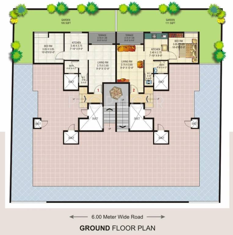 Images for Cluster Plan of Nisarg Shri Apartments