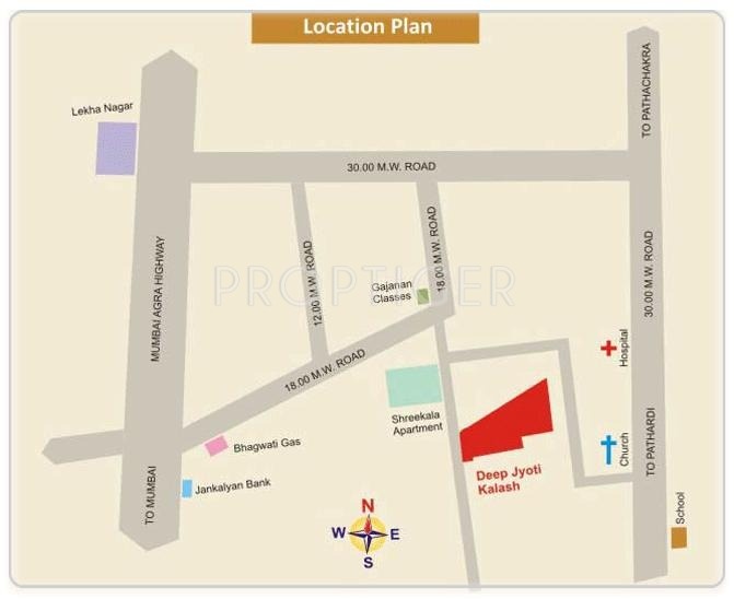 Images for Location Plan of Nisarg Deep Jyoti Kalash