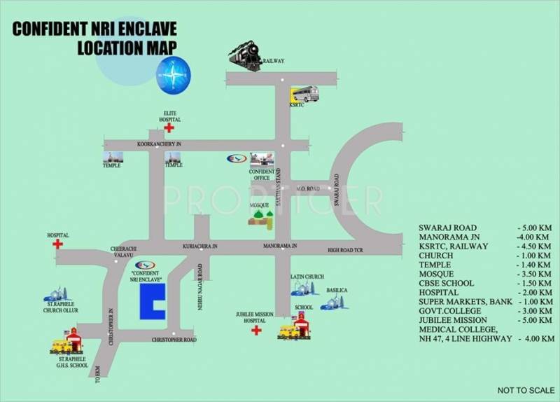 Images for Location Plan of Confident NRI Enclave