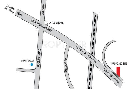  vrundavan Images for Location Plan of Nisarg Vrundavan