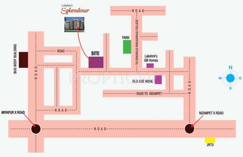 Images for Location Plan of Lakshmi Splendour