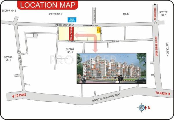 Images for Location Plan of Nisarg Pride Images for Location Plan of Nisarg Pride